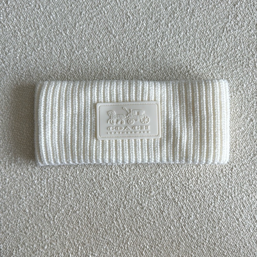 Coach Ear Warmer - NWT!